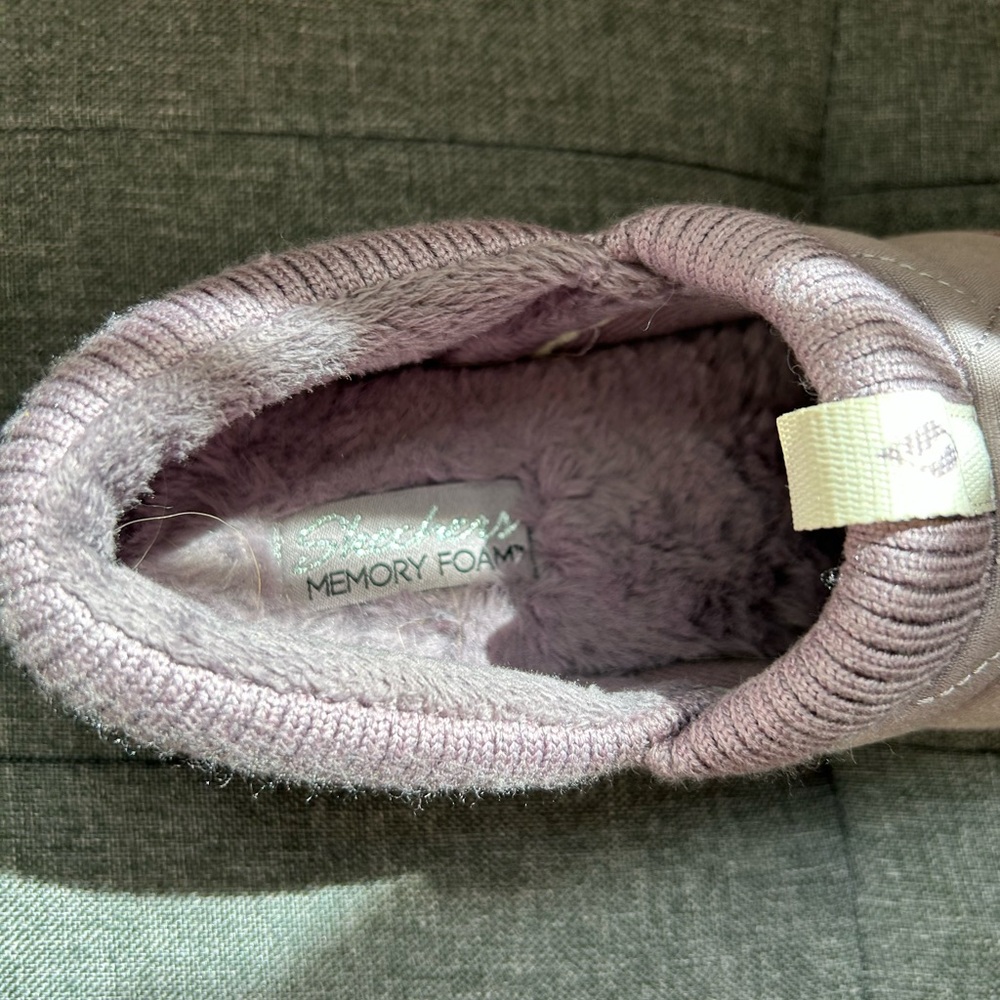 Like New Sketchers Purple Slippers - Picture 3 of 5